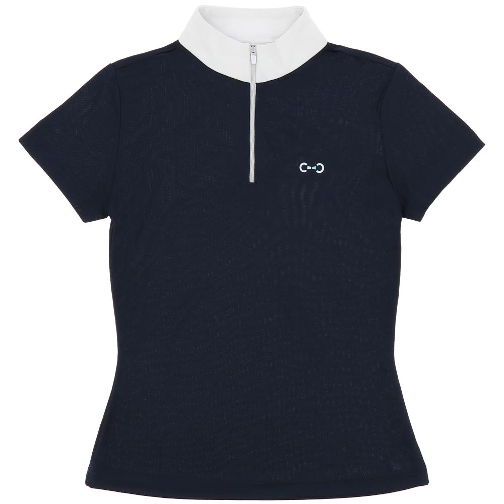 POLO CONCOURS ROXANE ENFANT BLANC