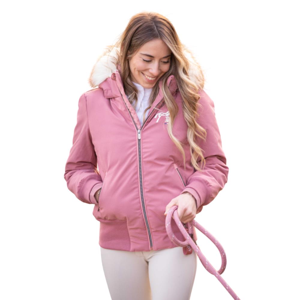 BLOUSON STEP VIEUX ROSE FEMME