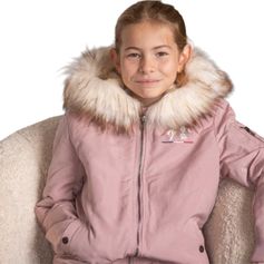 BLOUSON LYON ROSE POUDRE ENFANT