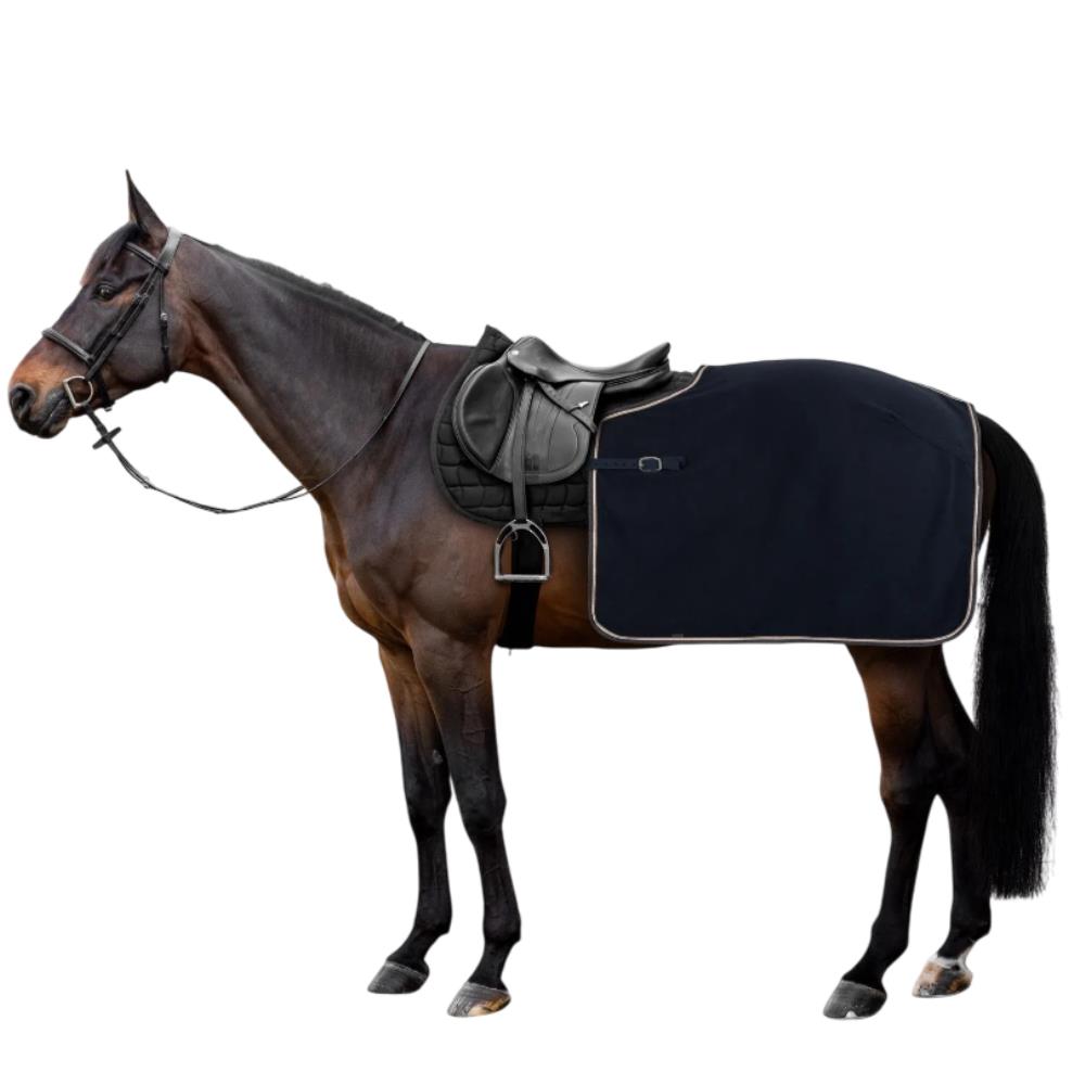 COUVRE REINS CARRE POLAIRE MARINE