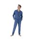 PYJAMA BOUTONNE JERSEY MARINE