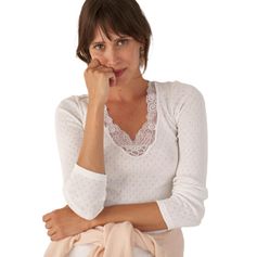 TSHIRT FEMME THERMOLACTYL 4 BLANC