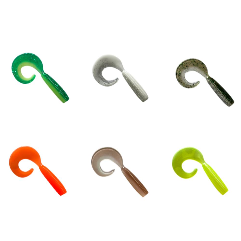 LEURRE TRZ CURLY 7CM X8