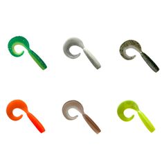 LEURRE TRZ CURLY 7CM X8