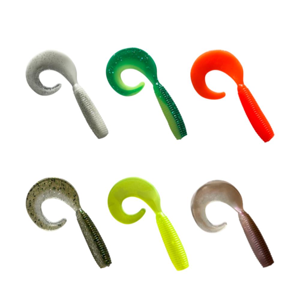 LEURRE TRZ CURLY 10.5CM X6