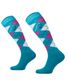 CHAUSSETTES BICOLORES KARO BLEUES