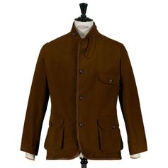 VESTE LOTHAR COTON CHOCOLAT