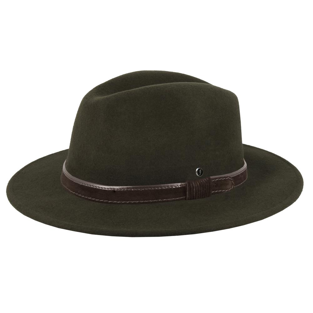 CHAPEAU FEUTRE LAINE KAKI