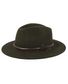CHAPEAU FEUTRE LAINE KAKI