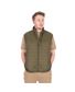 GILET MATELASSE SANS MANCHE OLIVE