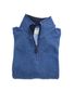 SWEAT COL ZIP DENIM