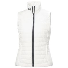 GILET FEMME SANS MANCHES CREW WHITE