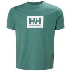TEE SHIRT HH BOX OPAL GREEN