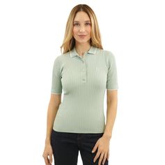 POLO FEMME BETHANIE BLEU COLIBRI