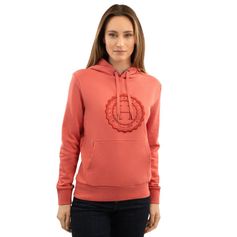 SWEAT FEMME SAMA MOTIF PAMPLEMOUSSE