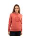 SWEAT FEMME SAMA MOTIF PAMPLEMOUSSE