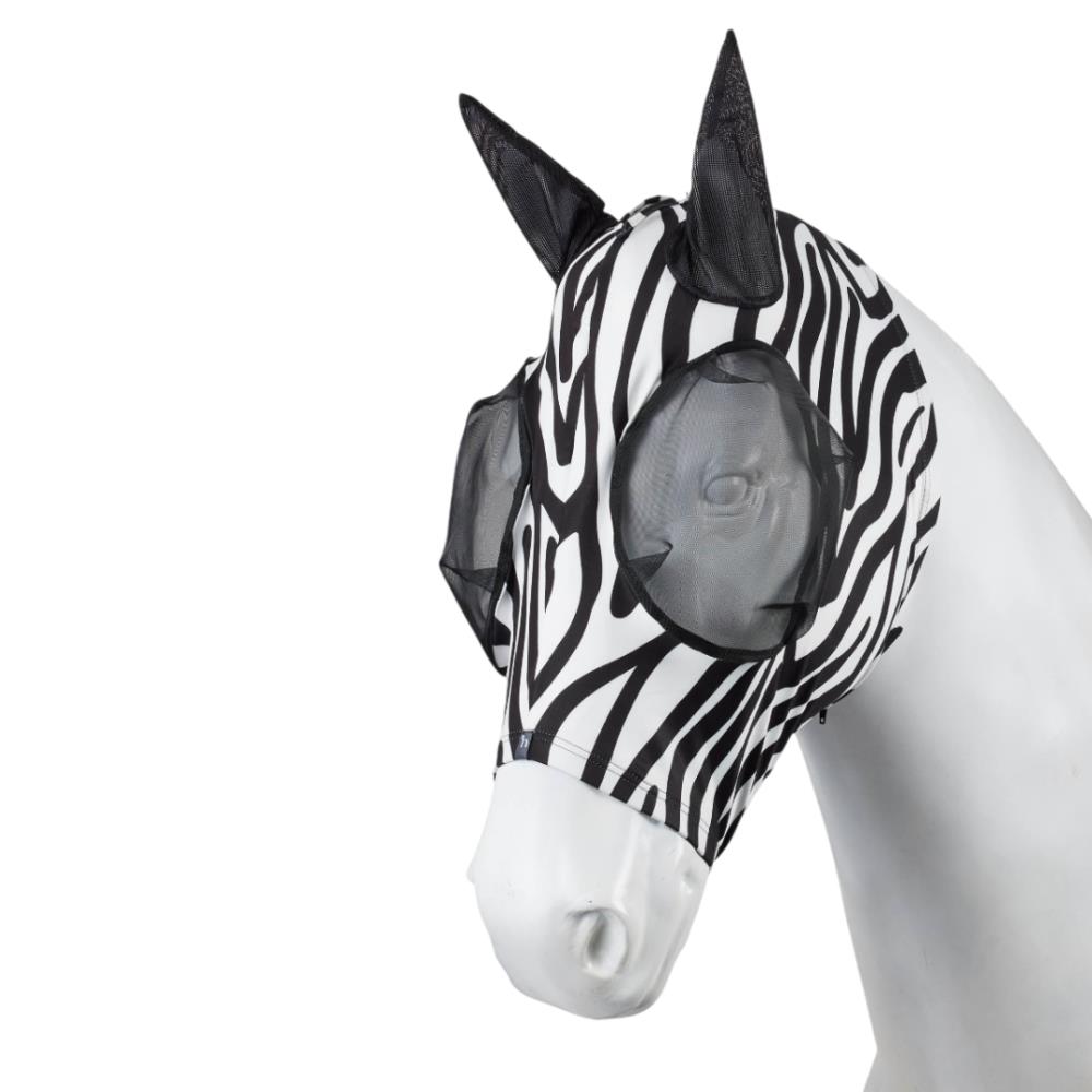 MASQUE ANTI-MOUCHES ELASTIQUE ZEBRE