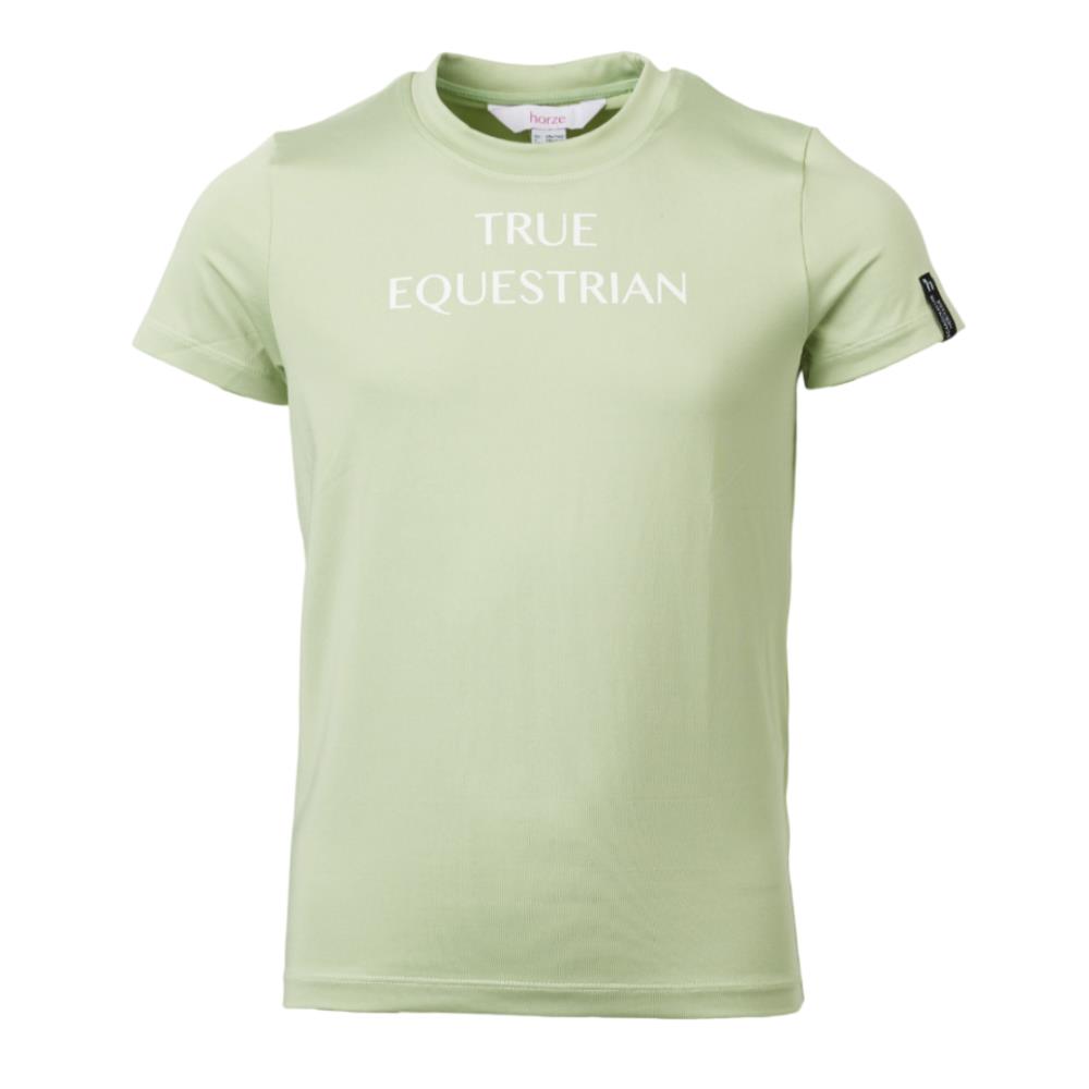 T-SHIRT ENFANT WILDA VERT GRIS