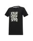 TEE SHIRT FEMME BLACK FLEUR