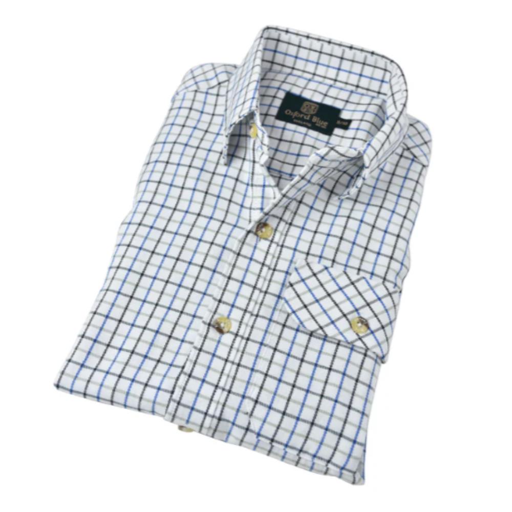 CHEMISE ENFANT TATTERSALL BLUE