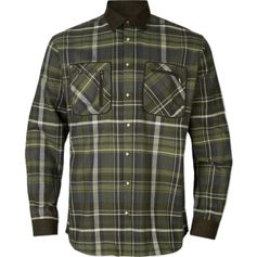 CHEMISE PAJALA OLIVE CHECK