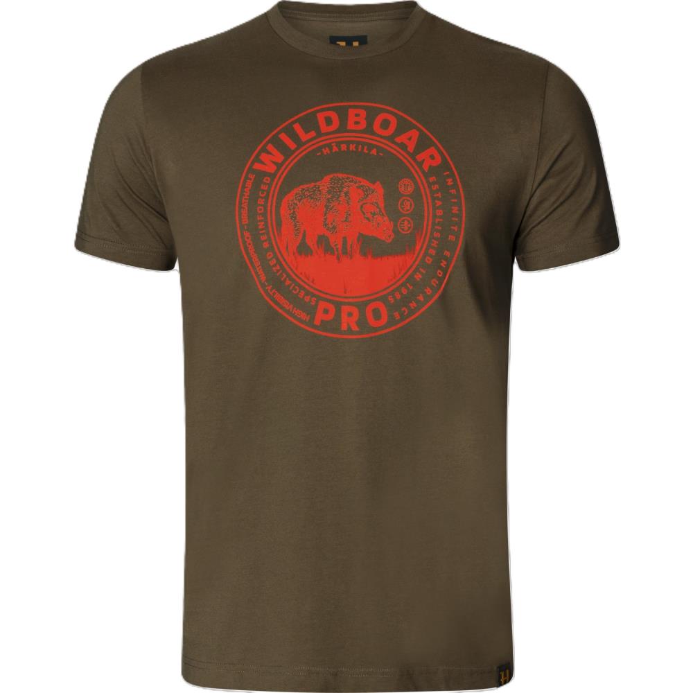 TEE SHIRT WILDBOAR WILLOW GREEN