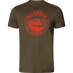 TEE SHIRT WILDBOAR WILLOW GREEN