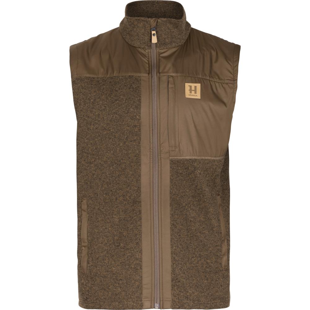 GILET POLAIRE KALIX DARK EARTH