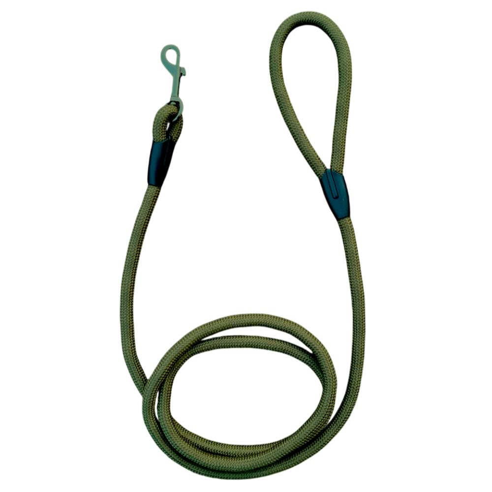 LAISSE NYLON RONDE KAKI