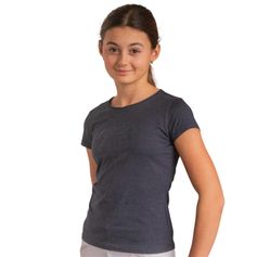 T-SHIRT ENFANT ICONIC STRASS MARINE