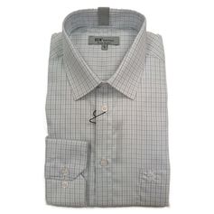 CHEMISETTE CARREAUX BLEU CIEL