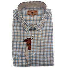 CHEMISETTE COTON LIN BLEU