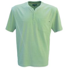 TEE SHIRT TIBO COL TUNISIEN ANIS