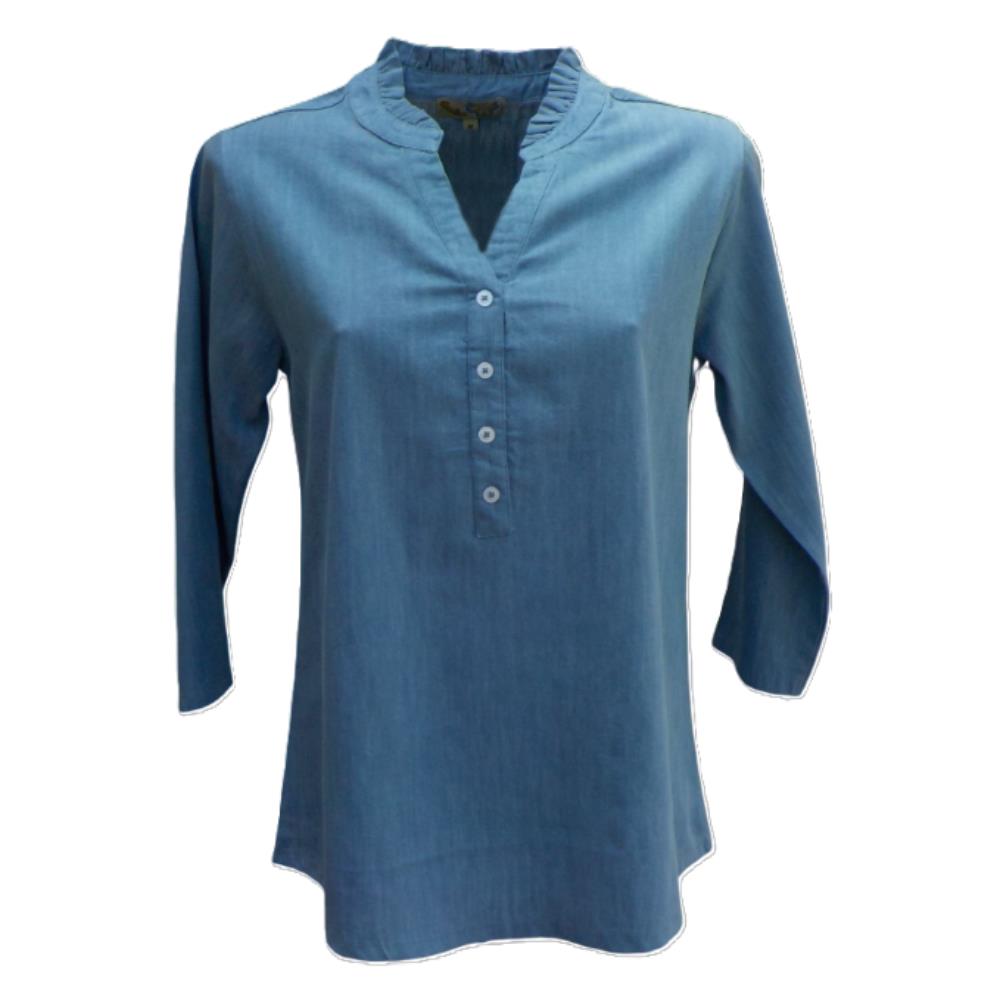 BLOUSE FEMME MANKA CHAMBRAY