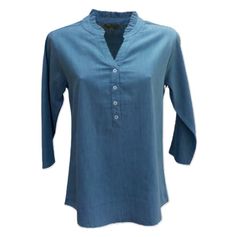 BLOUSE FEMME MANKA CHAMBRAY