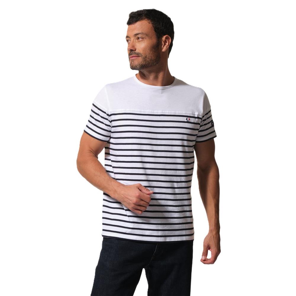 MARINIERE HIROKI BLANC MARINE BLANC