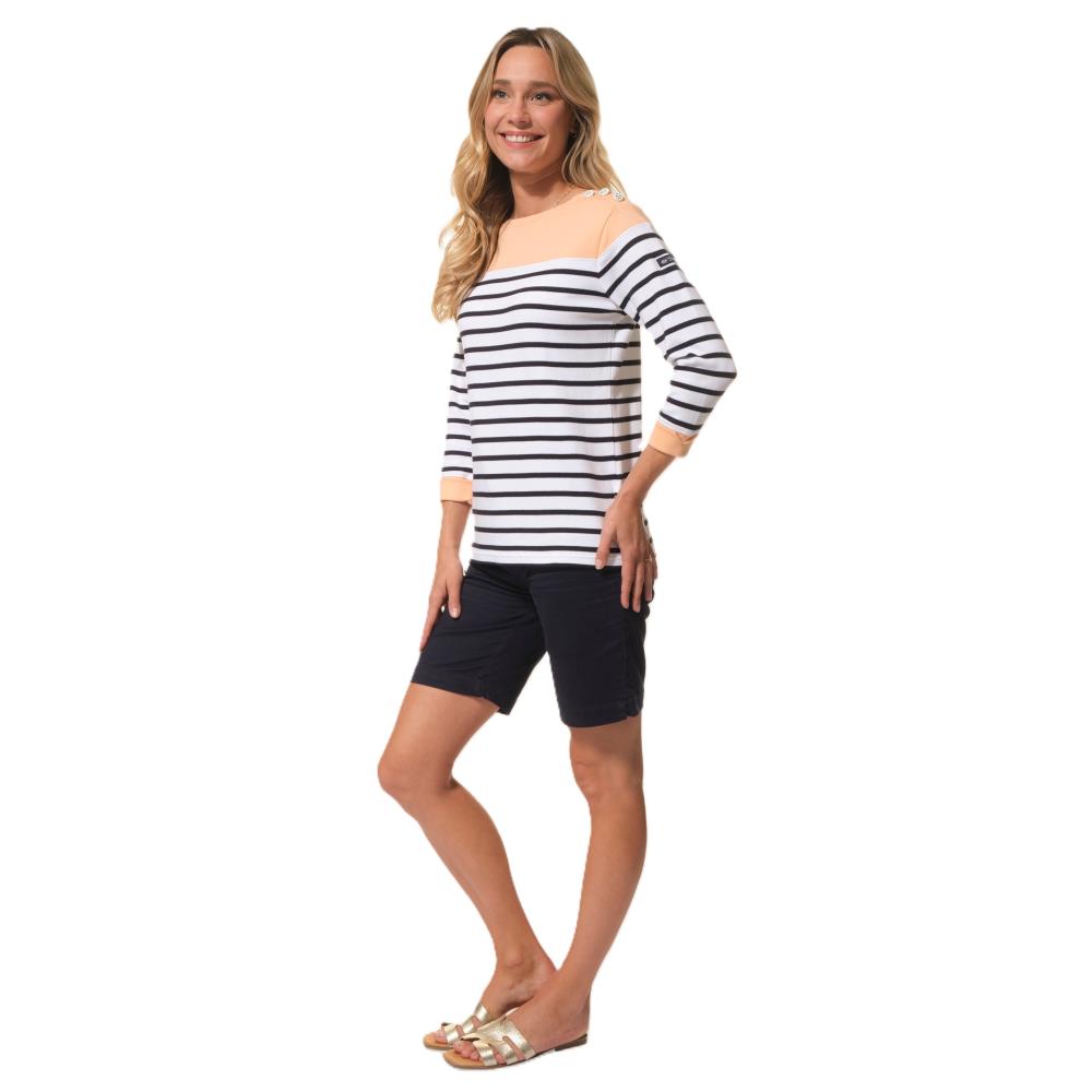 MARINIERE FEMME TELLINE MARINE BLAN