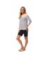 MARINIERE FEMME TELLINE MARINE BLAN