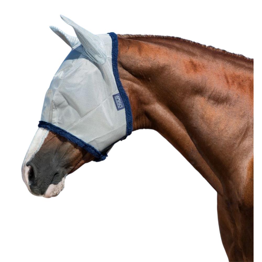 MASQUE ANTI-MOUCHES AMIGO BLEU/GRIS