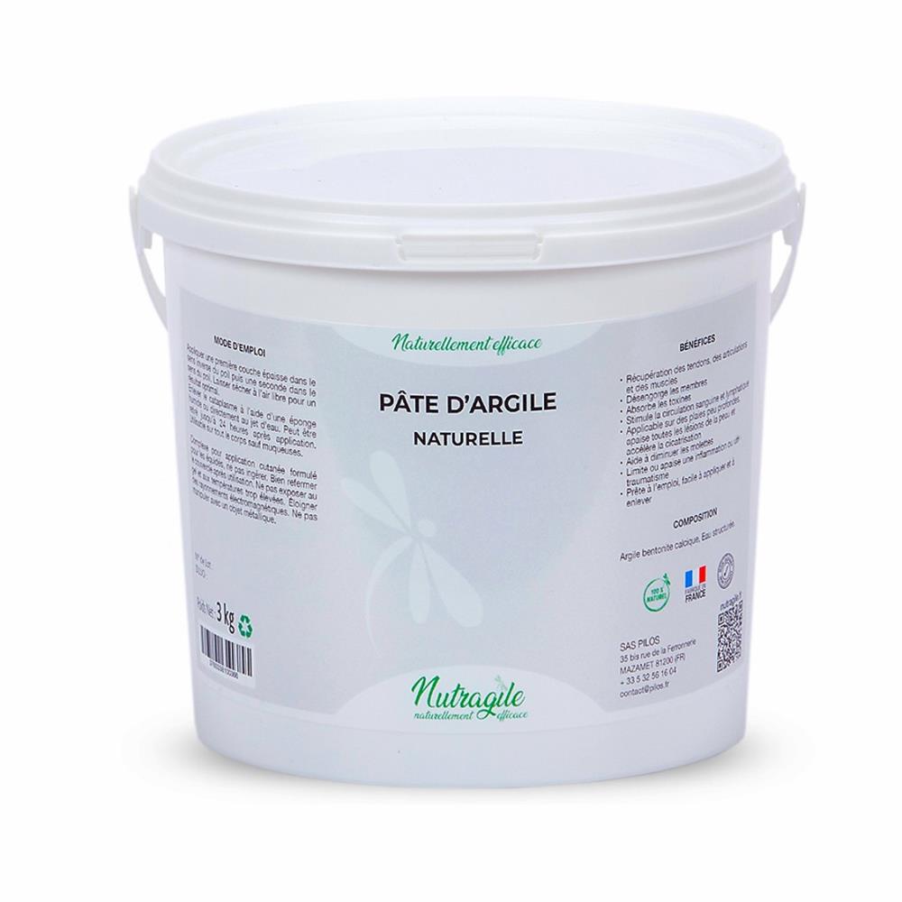 PÂTE D'ARGILE NATURELLE
