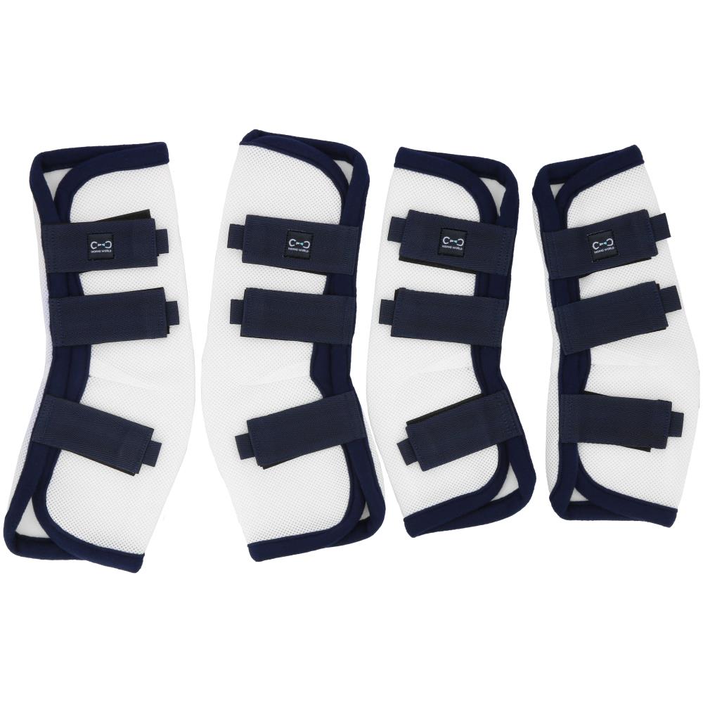 GUETRES ANTI-MOUCHES BLANC X4