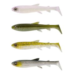 LEURRE 3D WHITEFISH SHAD 9CM X4