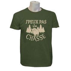 TEE SHIRT JPP CHASSE SANGLIER KAKI