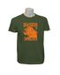 TEE SHIRT CHASSEUR DE SANGLIER KAKI