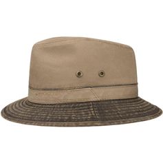 CHAPEAU TRAVELER BORD MARRON