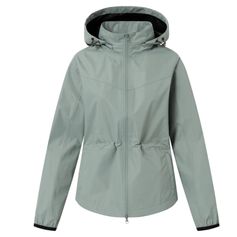 VESTE FEMME IMPERMEABLE FIORA VERT