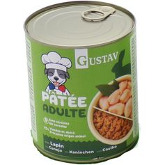 BOITE PATEE ADULTE LAPIN