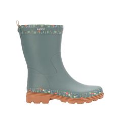 DEMI BOTTE FEMME FUDY VERT