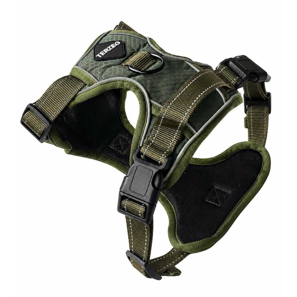 HARNAIS CONFORT POUR CHIEN KAKI