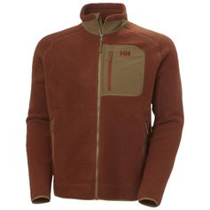 VESTE PILE PANORAMA BLOCK IRON